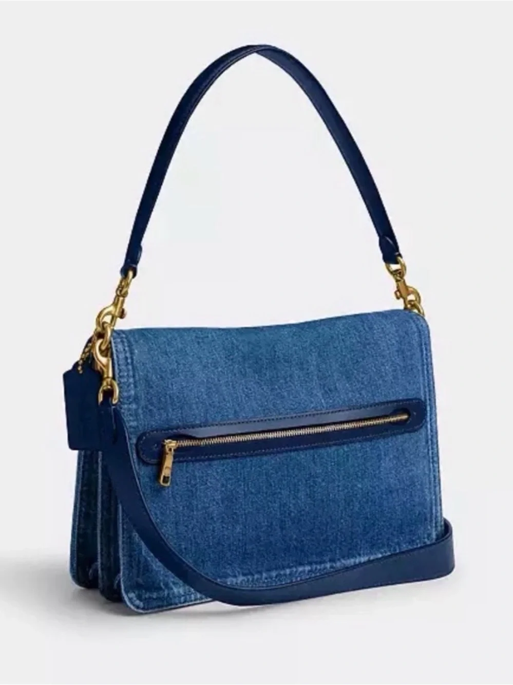 Coach Tabby 30 with Chain Denim Handbag